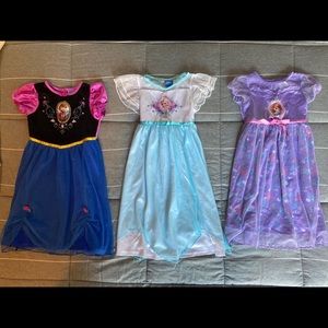 Disney Princess pajamas nightgowns